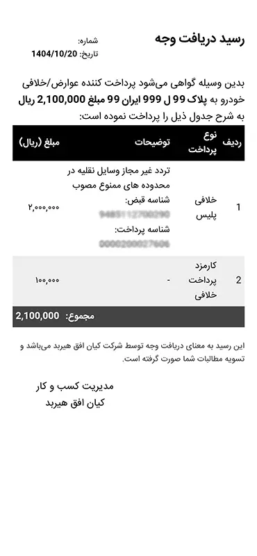 خلافی ماشین