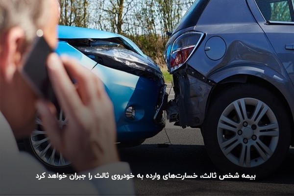 جبران خسارت‌های وارده به خودروی ثالث با بیمه شخص ثالث