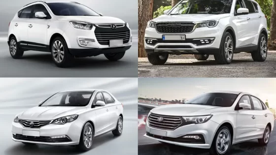 بهترین ماشین چینی