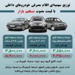 توزیع سهمیه ای قطعات خودروهای داخلی