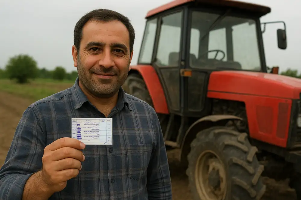 گواهینامه تراکتور