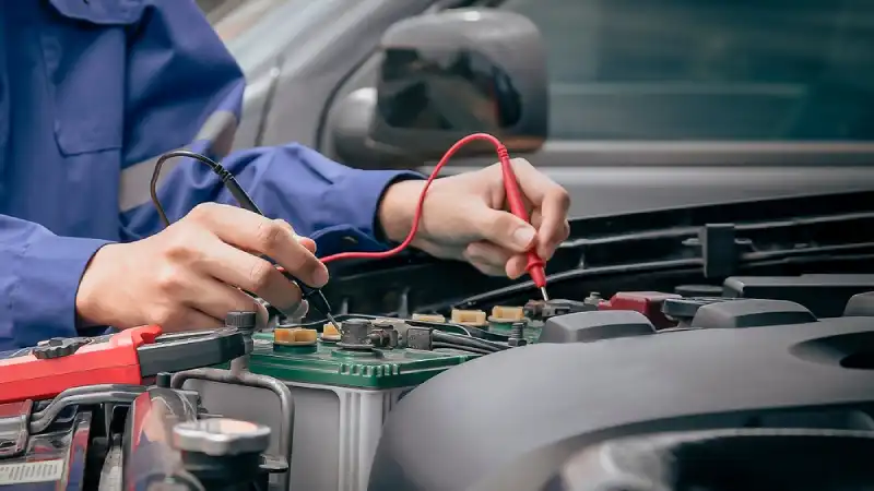 تست تشخیص خرابی باتری یا دینام