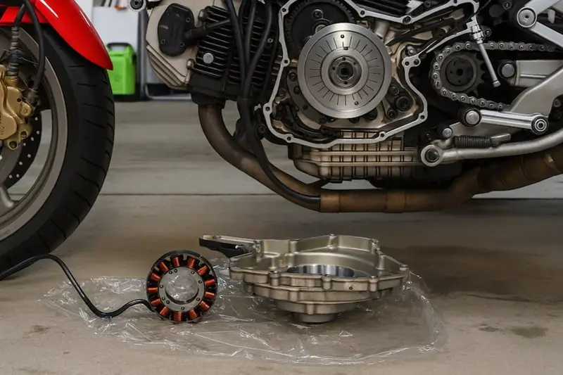 دینام موتور سیکلت چطور کار میکند؟