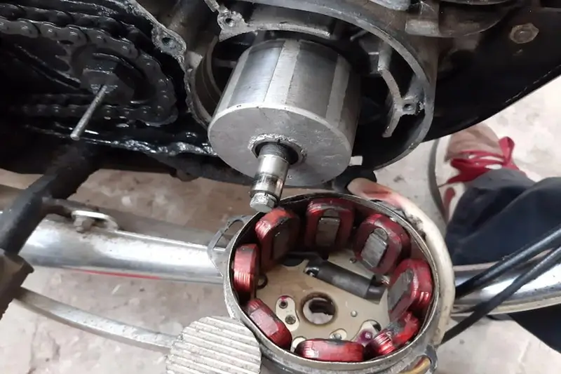 نحوه تست دینام موتور سیکلت