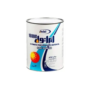 روغن موتور ایرانول 20W50 SL 16000 چهار لیتری