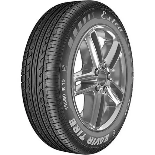 لاستیک کویر سایز 195/60R15 گل KB33 تک حلقه ای