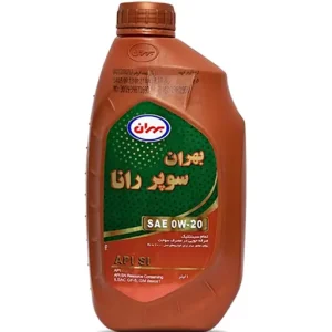 روغن موتور بهران 0W20 SL تمام سینتیتیک یک لیتری