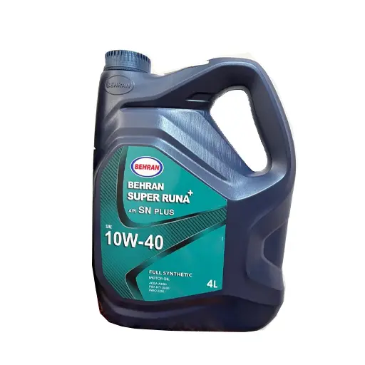 روغن موتور بهران سوپر رانا 10W40 SN تمام سنتتیک چهار لیتری
