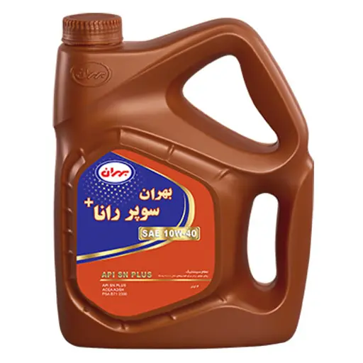 روغن موتور بهران سوپر رانا  10W40 sn حجم 4 لیتر