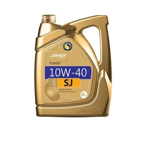 روغن موتور اسپیدی پاور پلاس 10w40 sj تمام سینتتیک چهار لیتری