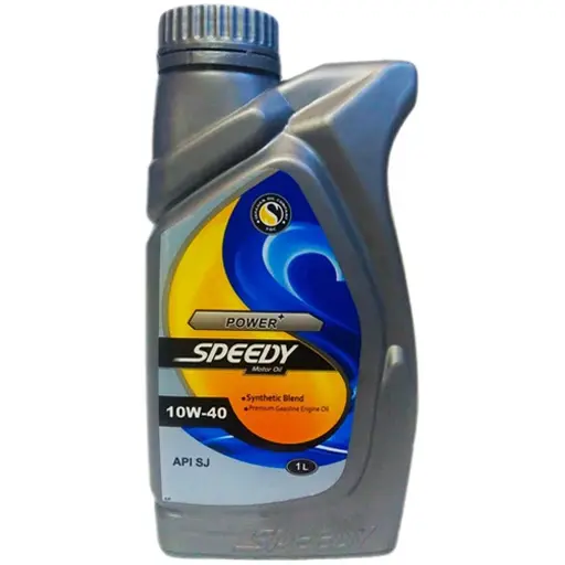 روغن موتور اسپیدی پاور پلاس 10W40 SJ نیمه‌سنتتیک یک لیتری