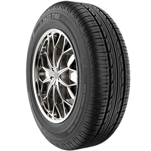 لاستیک یزد سایز 175/60R13 گل سان تک حلقه ای