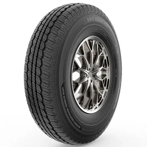 لاستیک خودرو یزد تایر سایز 215/75/15 گل MOON تک حلقه