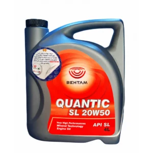 روغن موتور خودرو بهتام 20W50 SL کوانتیک ۴ لیتری