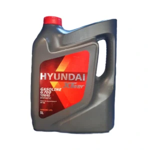 روغن موتور خودرو هیوندای 10W40 SN اکستیر G700 ۵ لیتری