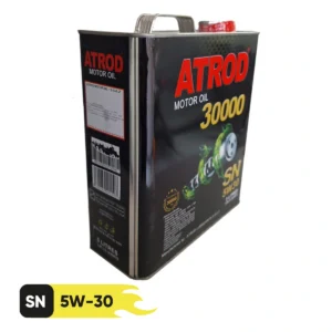 روغن موتور خودرو آترود 5W30 SN 30000 ۵ لیتری